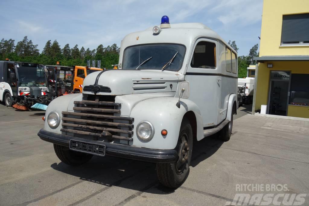 Ford Ford FK 3500 V8 mit H-Kennzeichen Oldtimer Ambulanze