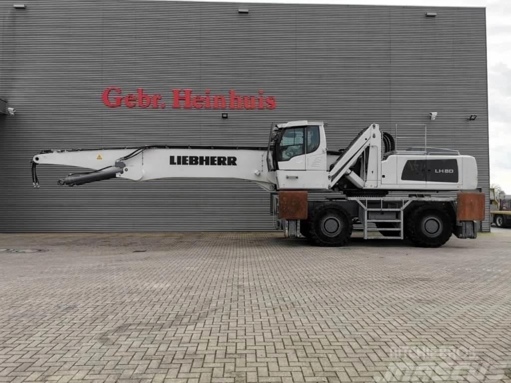 Liebherr LH 80 M Litronic German Machine! Movimentazione rifiuti