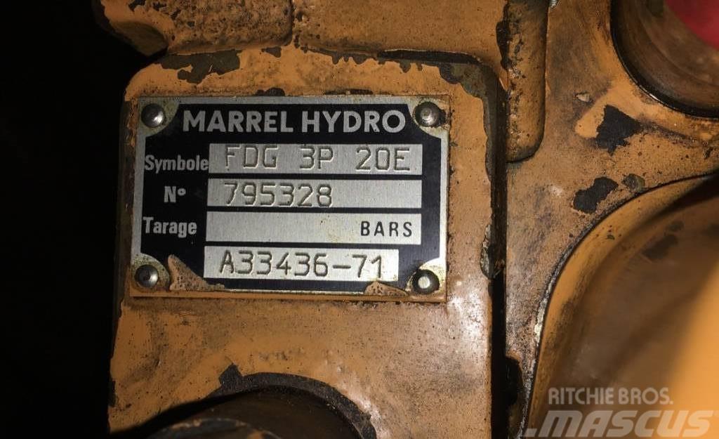 Marrel Hydro - rozdzielacz hydrauliczny FDG 3P 20E 795328 Componenti idrauliche