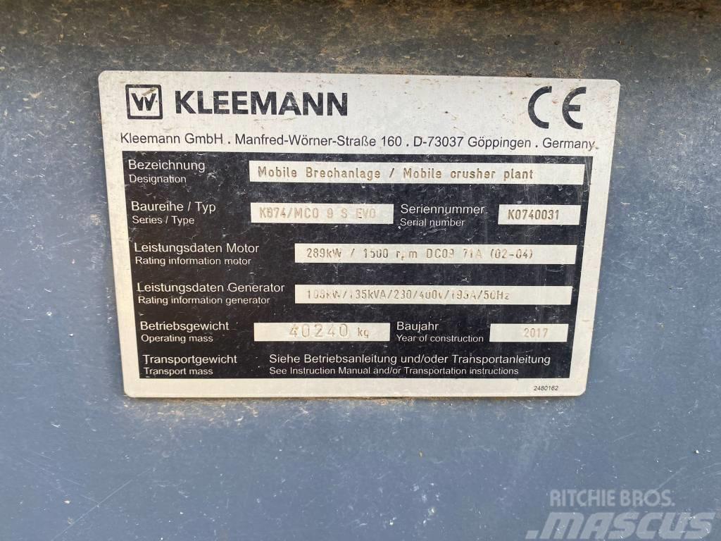Kleemann MC O9 S EVO Frantoi mobili