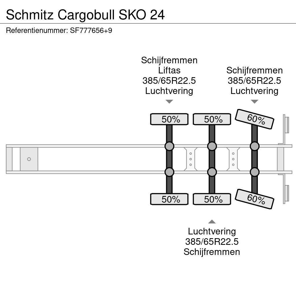 Schmitz Cargobull SKO 24 Semirimorchi a cassone chiuso