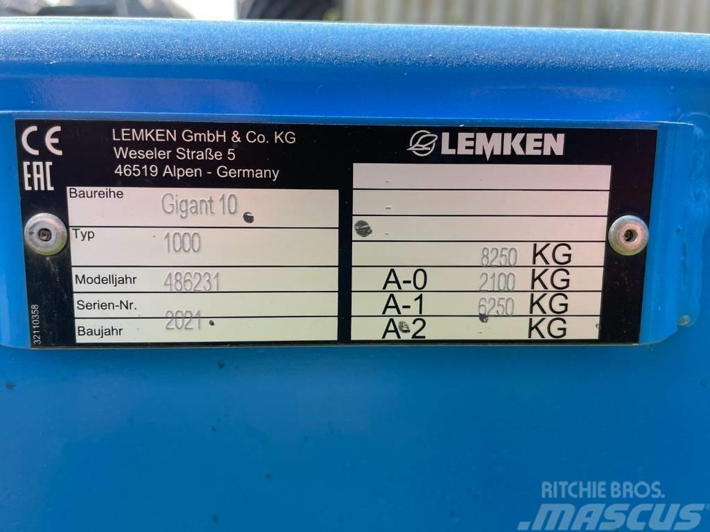 Lemken System Trac Gigant 10/1000 System-Kompaktor Coltivatori