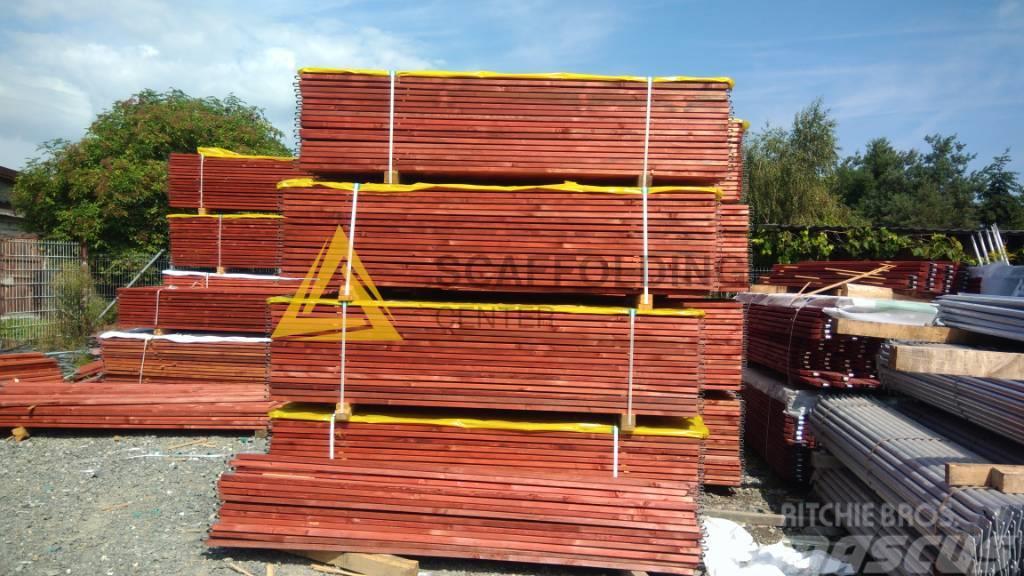  Scaffolding Gerüst 500qm T.Plettac Holz vom Herste Ponteggi e impalcature