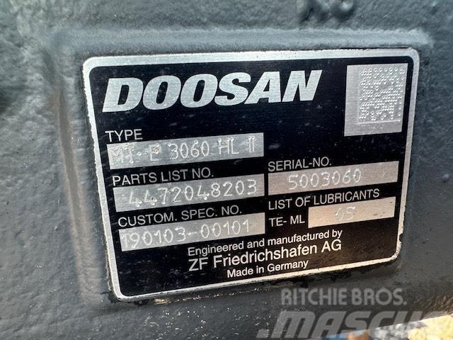 Doosan DX 160 REAL AXLES ZF MT-E 3060 Assi