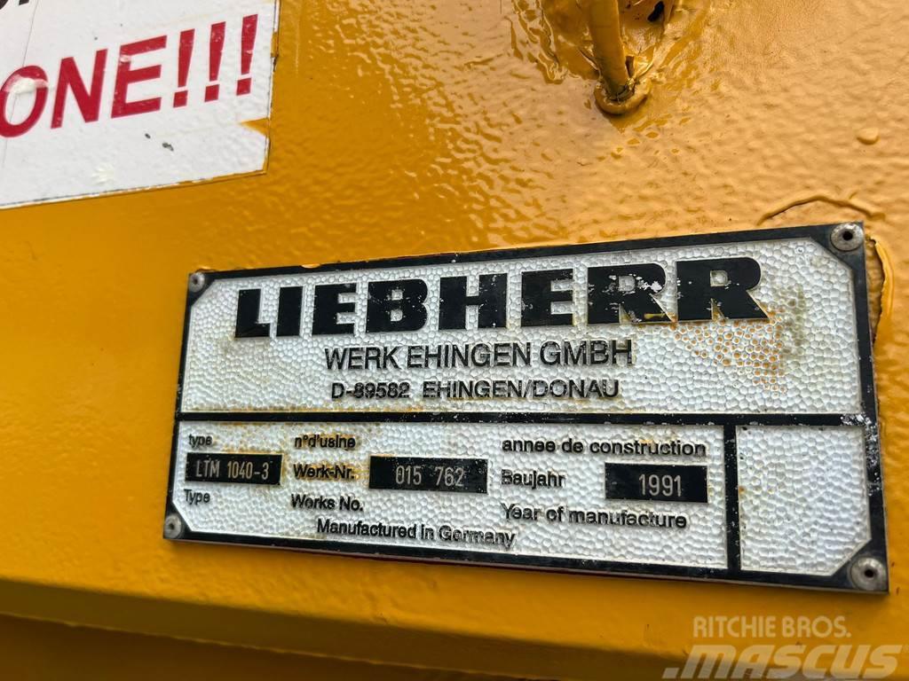 Liebherr LTM 1040 Automacara Gru per tutti i terreni
