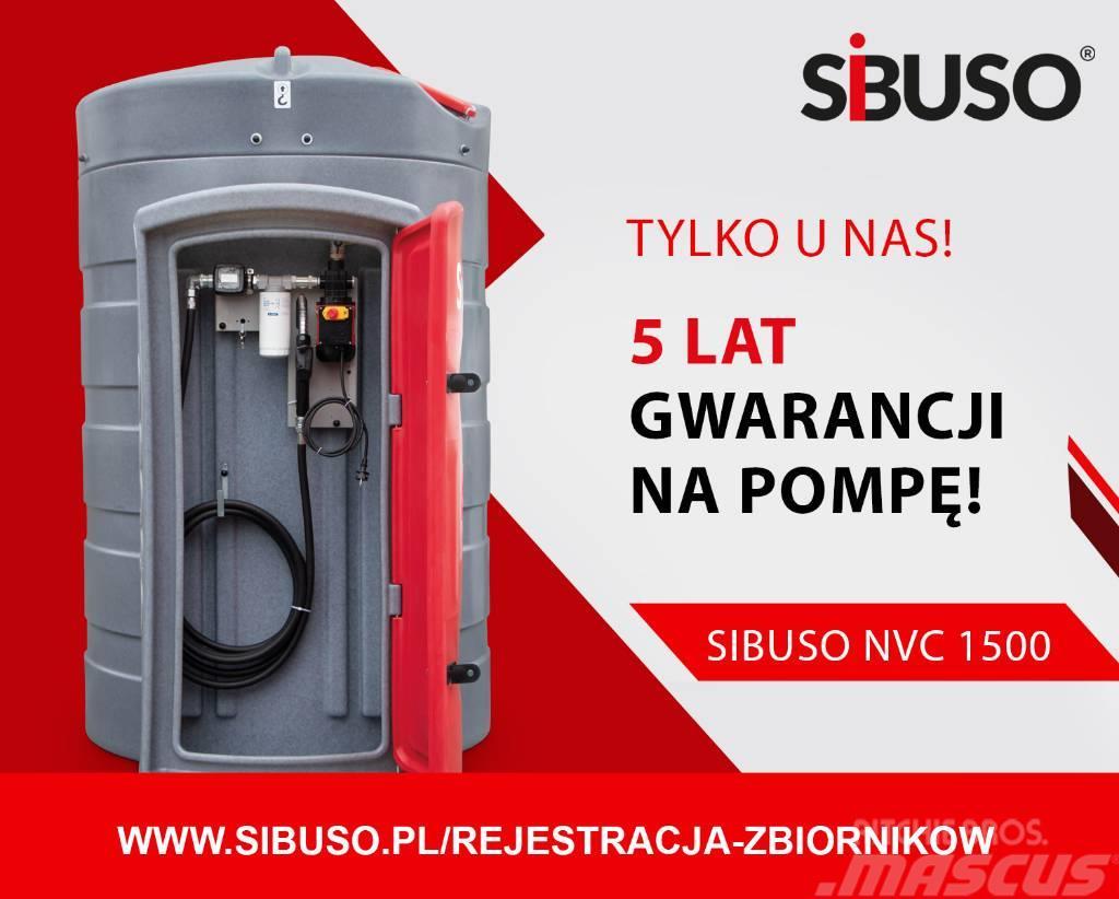 Sibuso NVC 1500L zbiornik Diesel z szafą Serbatoi