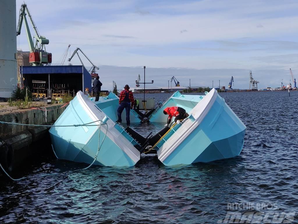  FBP  FB Pontoons Split hopper barge Barche da lavoro, chiatte e pontoni