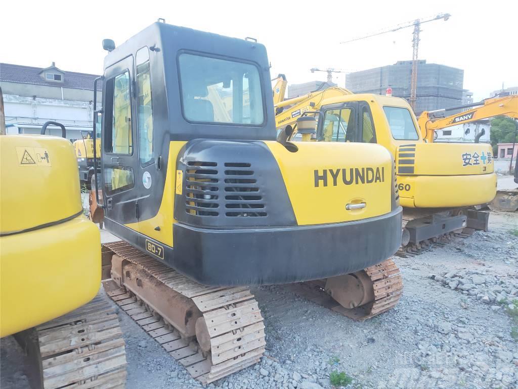 Hyundai R80-7 Escavatori cingolati