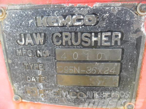 Kemco Jaw Crusher C95N 90x60 Frantoi mobili