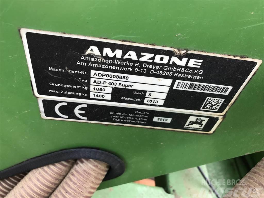 Amazone AD-P Super und KG4000 Perforatrici