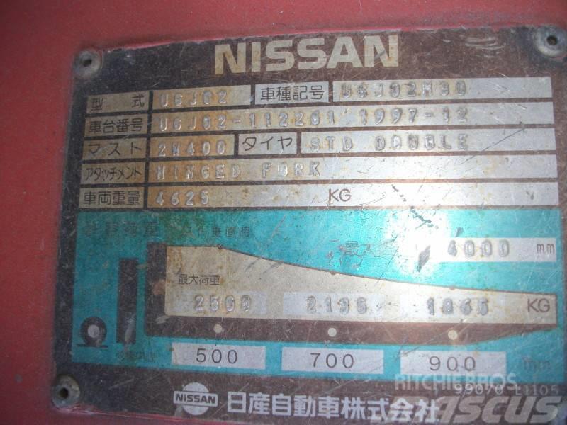 Nissan UGJ02M30 Carrelli elevatori GPL