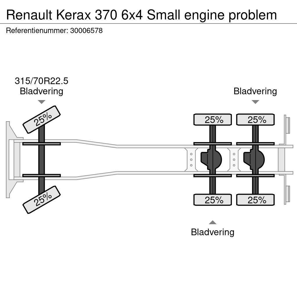 Renault Kerax 370 6x4 Small engine problem Autocabinati