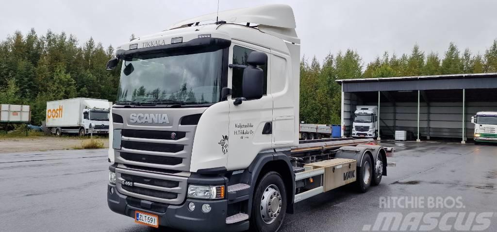 Scania G450 LB6x2*4MNB Camion portacontainer