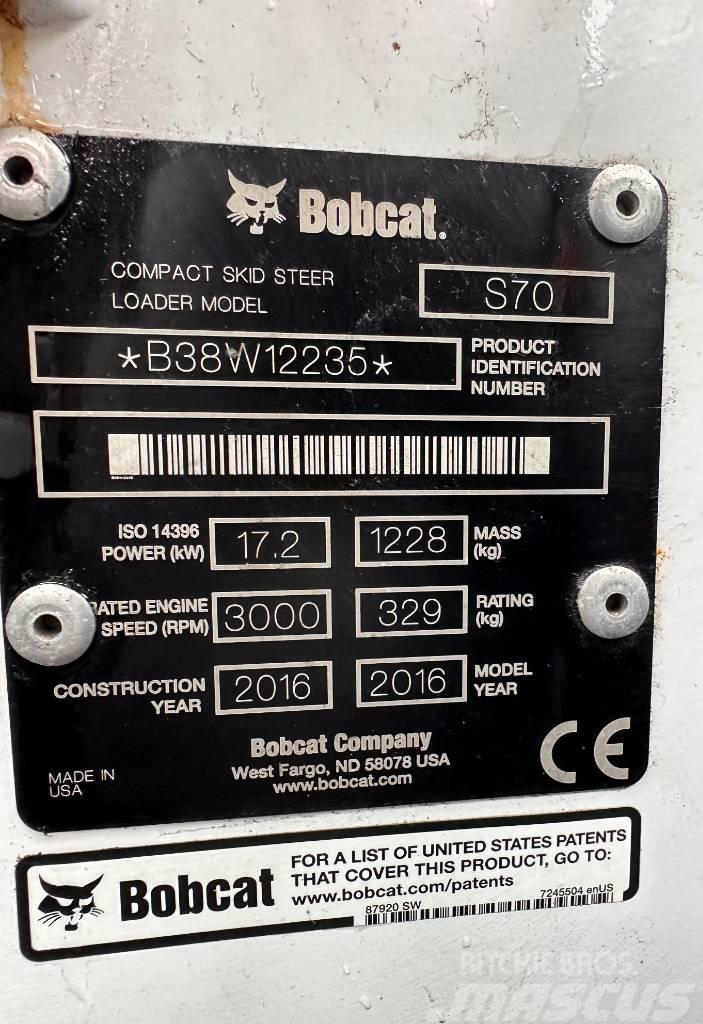 Bobcat S 70 Mini Pale Gommate