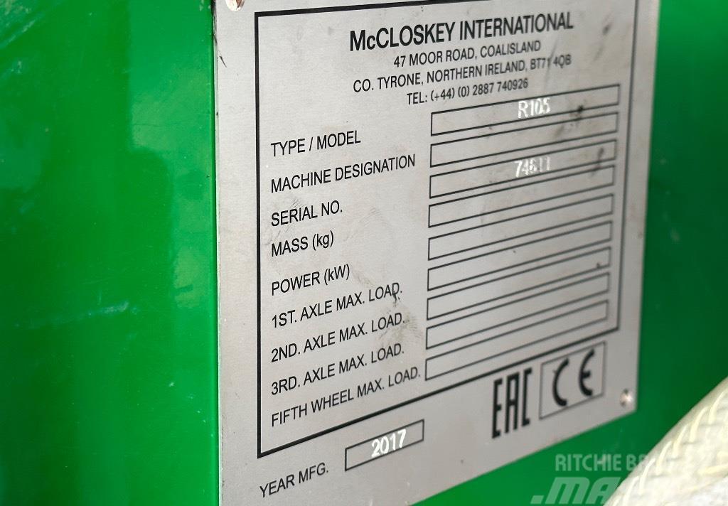 McCloskey R105 Vagli vibranti