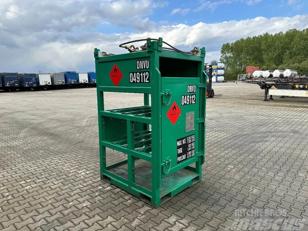  Onbekend Used 4” Bottlerack DNV & MPI Offshore Val Container per trasportare