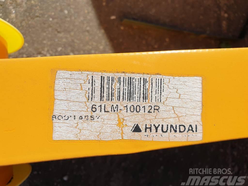 Hyundai Loader boom HL757 Telaio e sospensioni