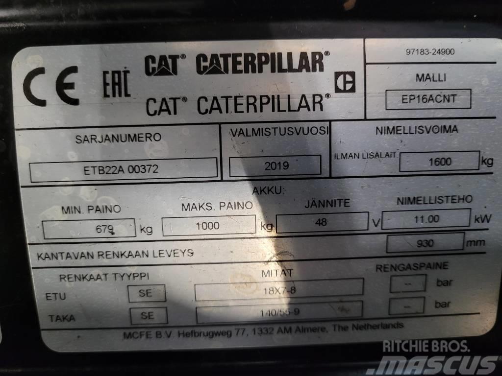 CAT EP16ACNT Carrelli elevatori elettrici