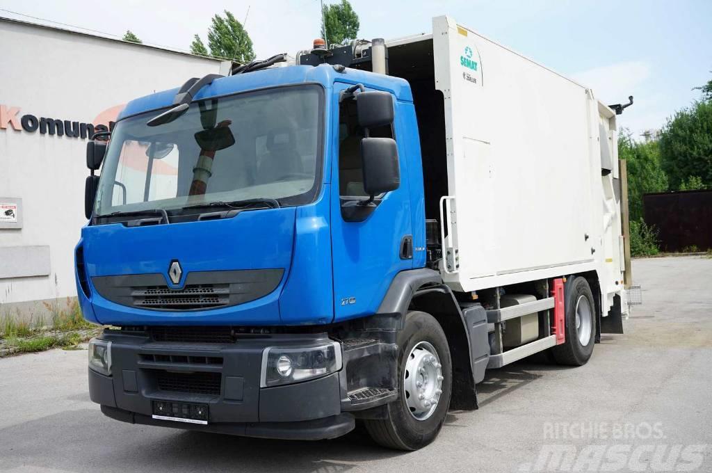 Renault Premium śmieciarka dwuosiowa Zoeller SEMAT 17m3 EU Camion dei rifiuti