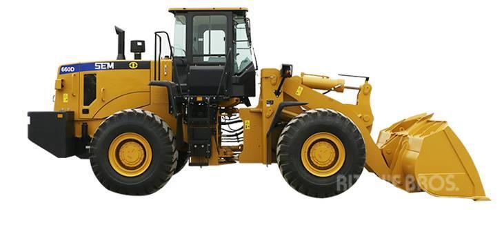 SEM Earth-Moving Machinery 6Ton wheel loader Pale gommate