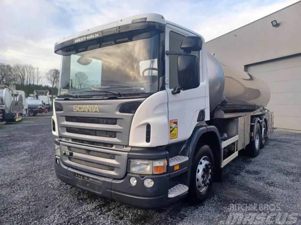 Scania P380 6X2 INSULATED STAINLESS STEEL TANK 15 500L 1 Cisterna