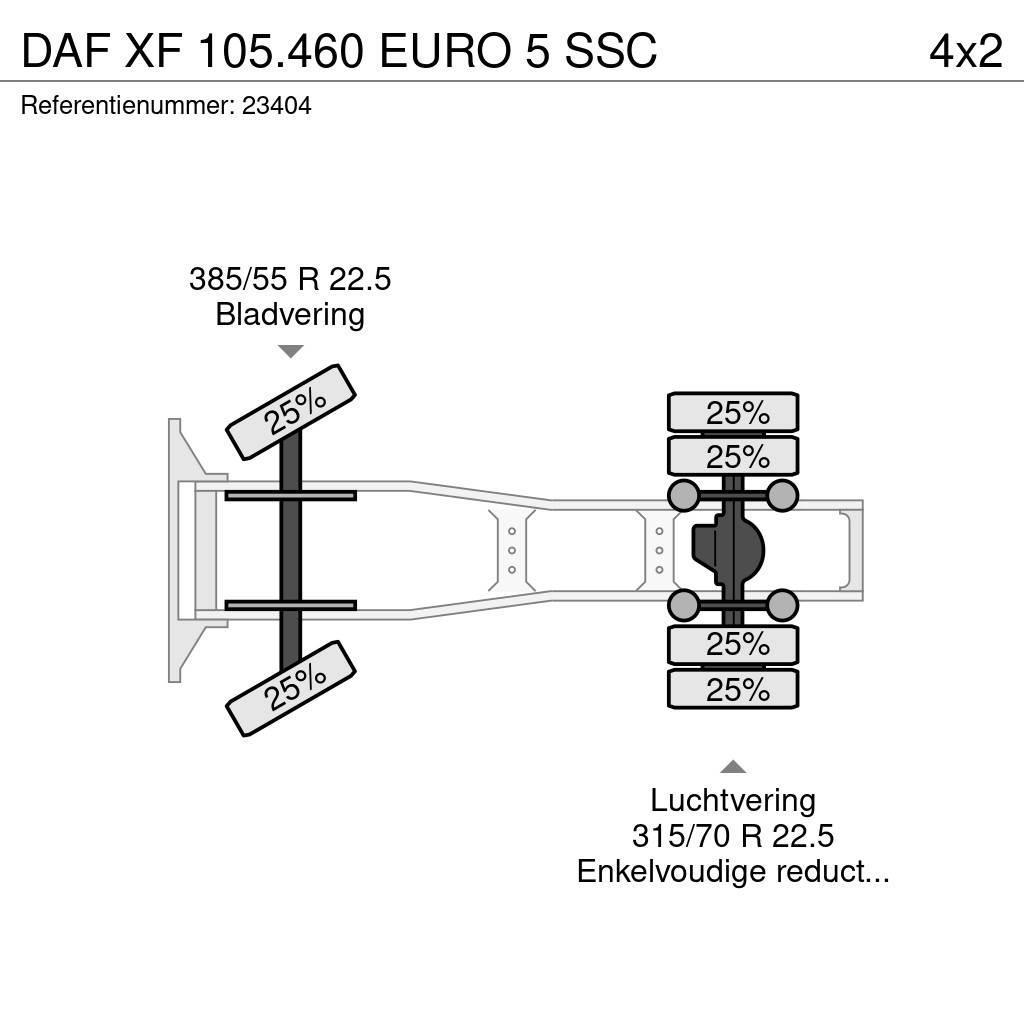 DAF XF 105.460 EURO 5 SSC Motrici e Trattori Stradali