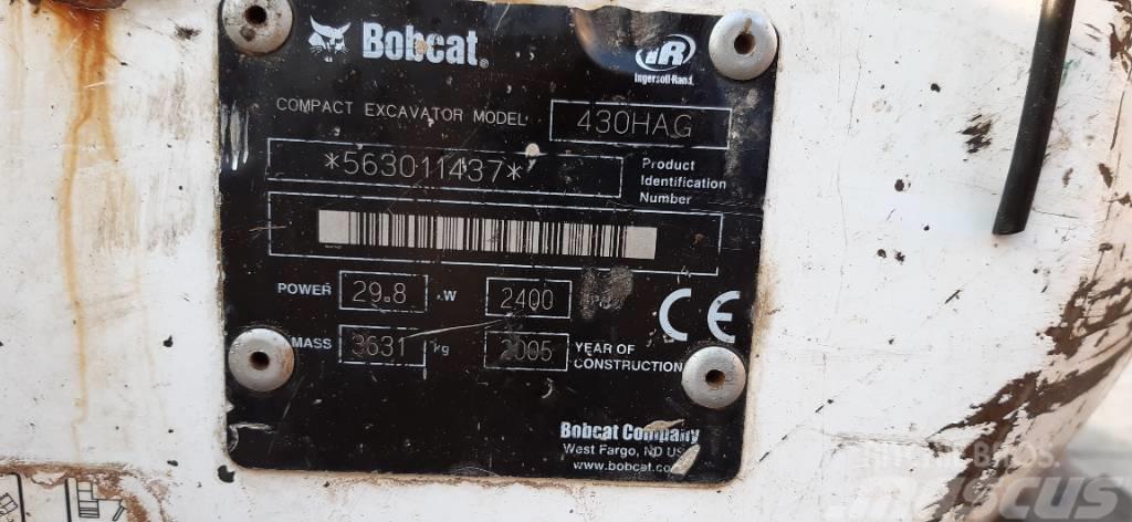 Bobcat 430 HAG Miniescavatori