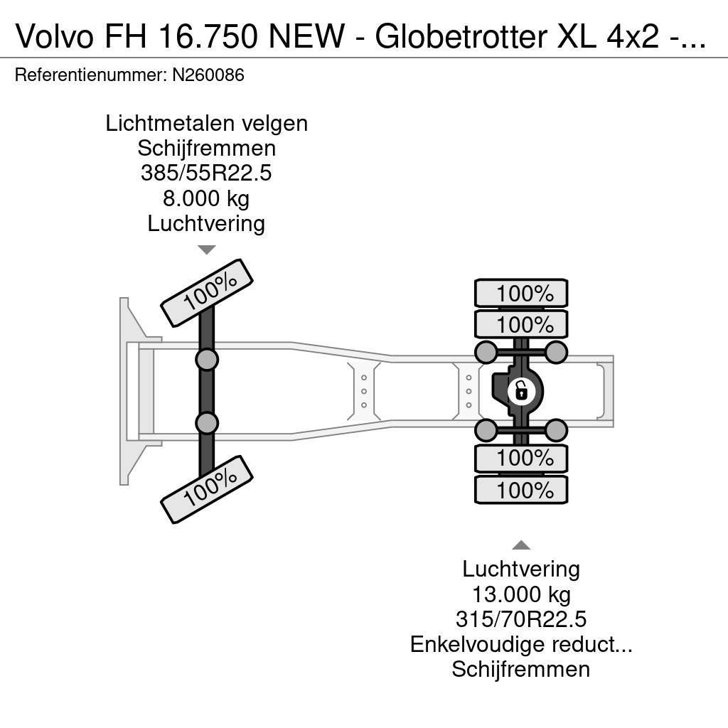 Volvo FH 16.750 NEW - Globetrotter XL 4x2 - Full spec - Motrici e Trattori Stradali
