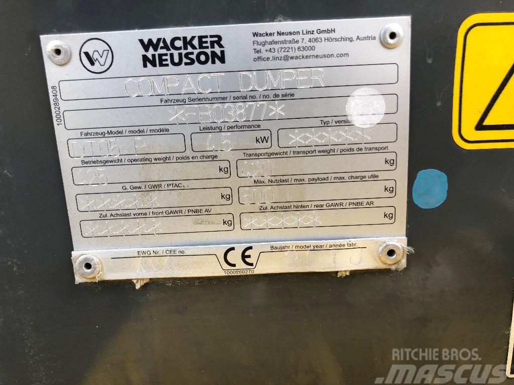 Wacker Neuson DT 05 Dumper cingolati