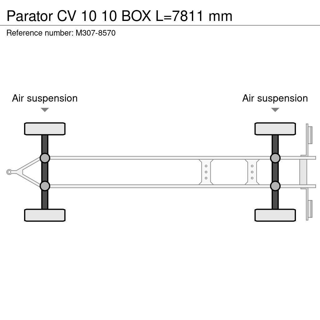 Parator CV 10 10 BOX L=7811 mm Rimorchi portacontainer