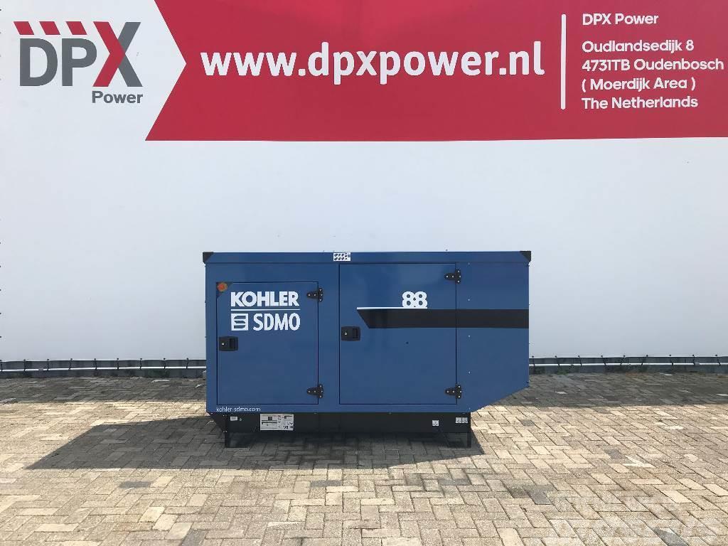 Sdmo J88 - 88 kVA Generator - DPX-17105 Generatori diesel