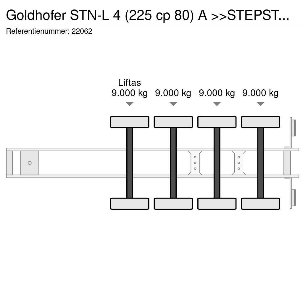 Goldhofer STN-L 4 (225 cp 80) A >>STEPSTAR<< (CARGOPLUS® tyr Semirimorchi Ribassati