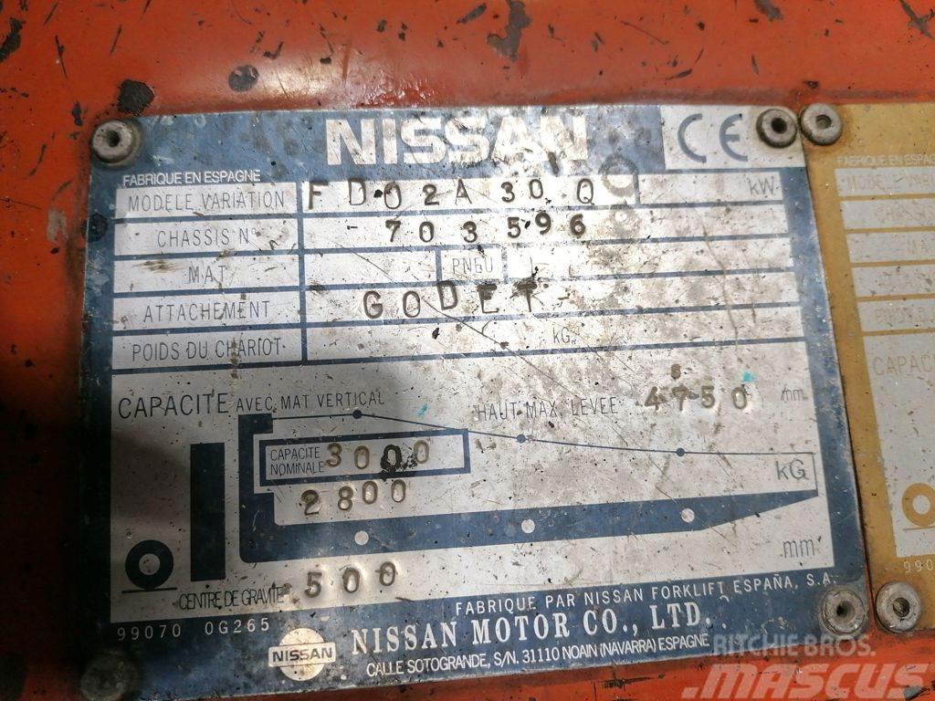 Nissan FGD02A30Q Carrelli elevatori diesel