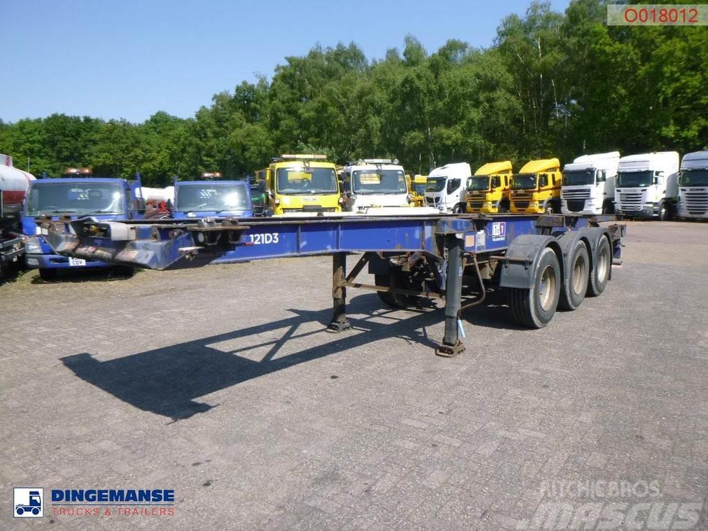 Dennison Container trailer 20-30-40-45 ft Semirimorchi portacontainer