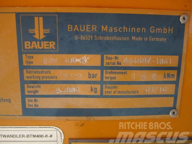 Bauer Drehmomentwandler BTM 400 für Kelly rig.plus Attrezzatura per perforazione accessori e ricambi