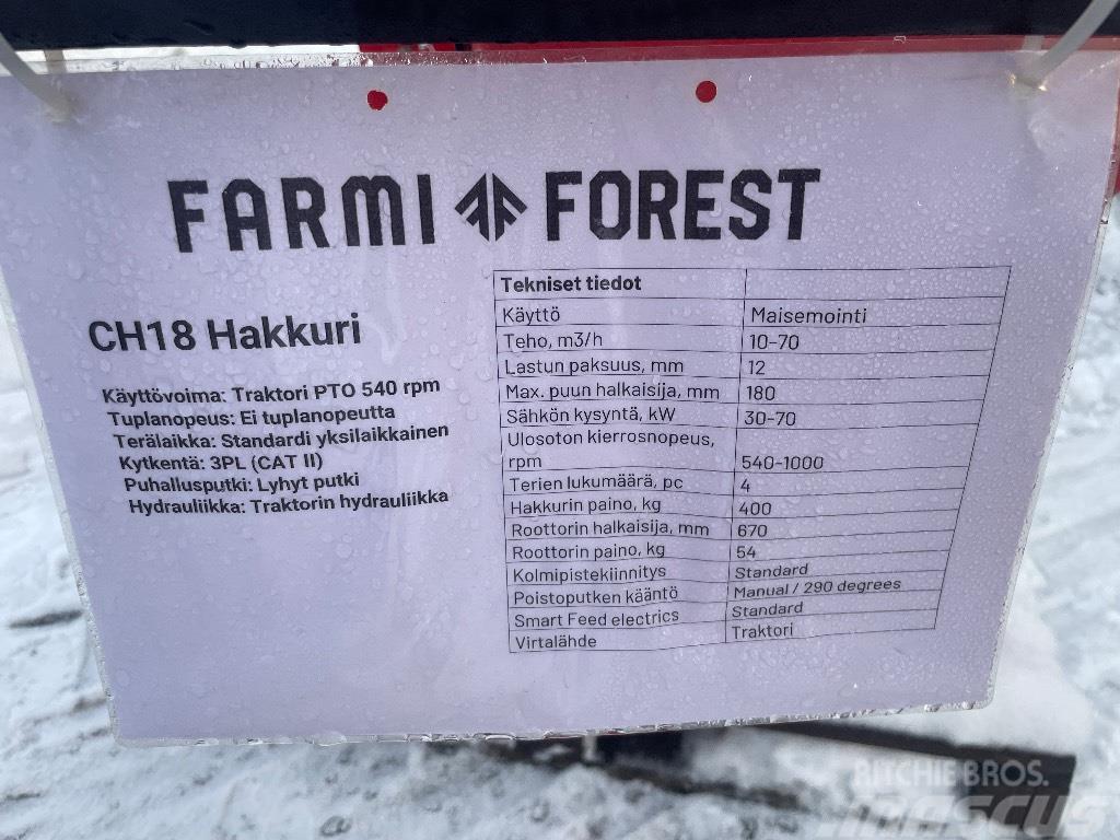 Farmi Forest CH18 Cippatrice