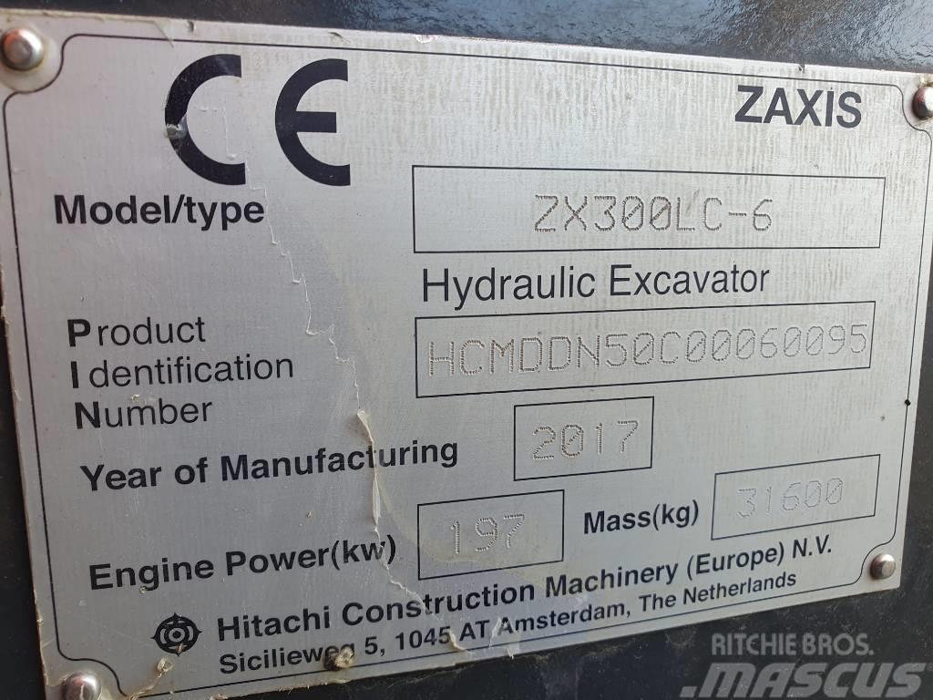 Hitachi Hitatchi ZX300LC-6 Escavatori cingolati