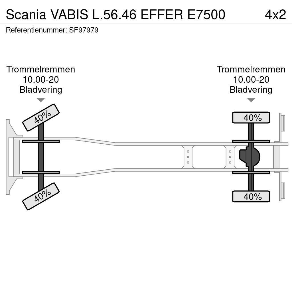 Scania VABIS L.56.46 EFFER E7500 Camion altro