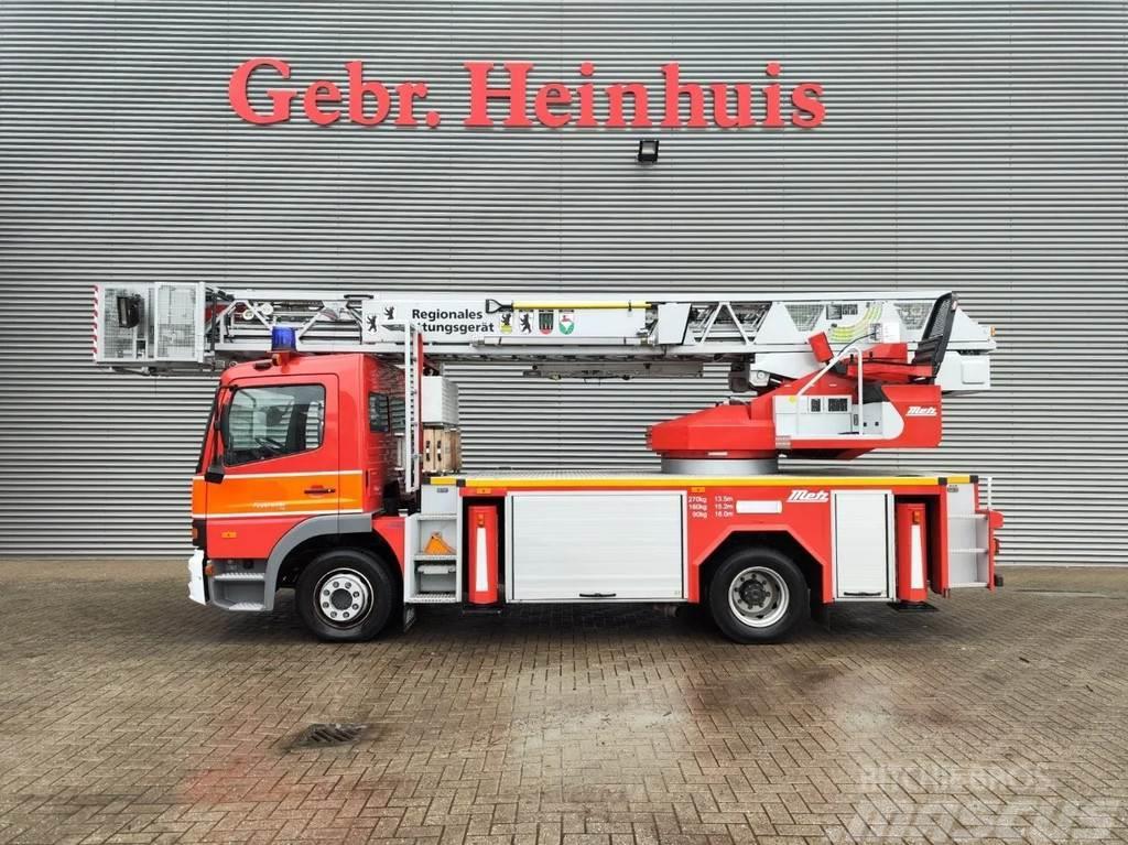 Mercedes-Benz Atego 1328 4x2 Metz DLK 24 PLC3 24 Meter! Camion Pompieri