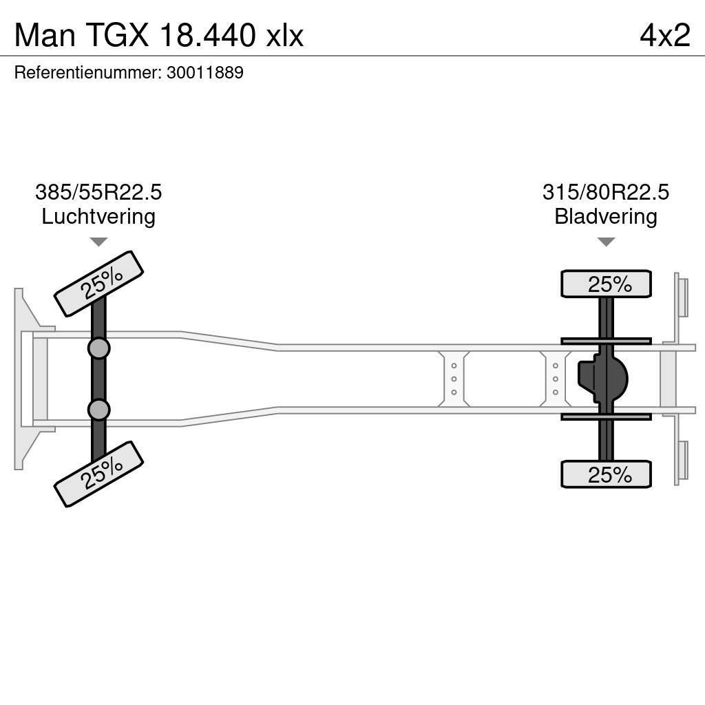 MAN TGX 18.440 xlx Camion portacontainer