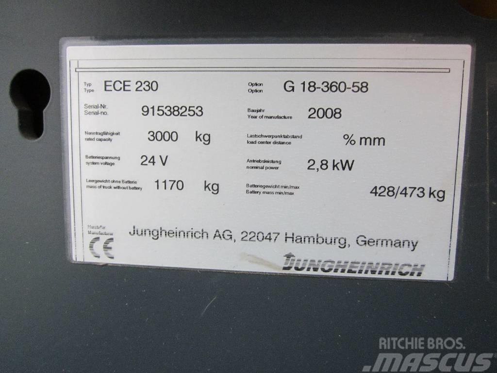 Jungheinrich ECE230 Carrelli elevatori elettrici