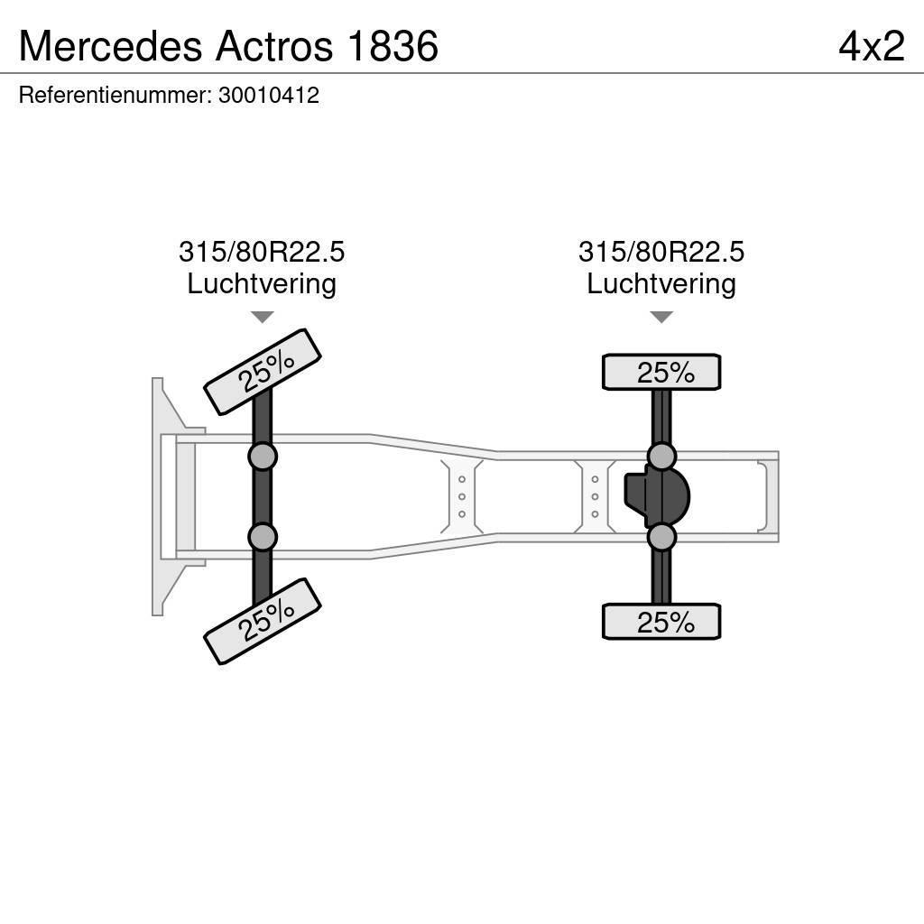 Mercedes-Benz Actros 1836 Motrici e Trattori Stradali