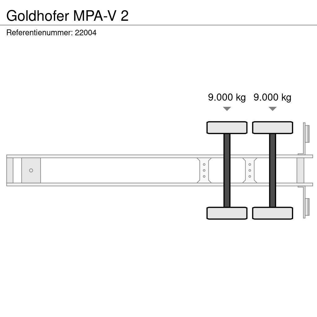Goldhofer MPA-V 2 Semirimorchi Ribassati