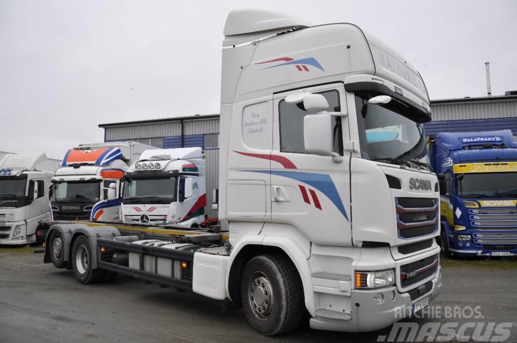 Scania R490 LB6X2MNB Camion portacontainer