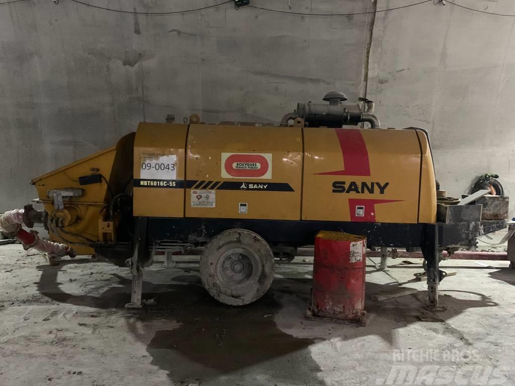 Sany Concrete Pump HBT6016C-5S Autopompe per calcestruzzo