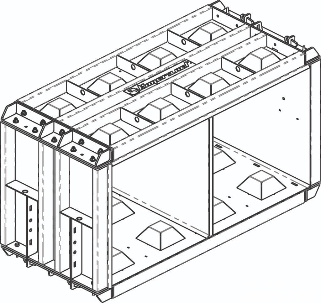  BETONstation Kimera Legoform Beton L1688 Accessori per Calcestruzzo