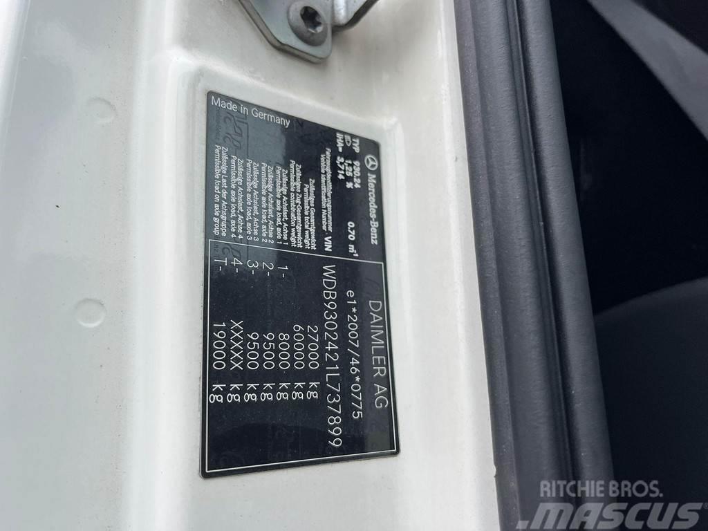 Mercedes-Benz Actros 2655 L 6x4 RETARDER / HUB REDUCTION Camion a temperatura controllata