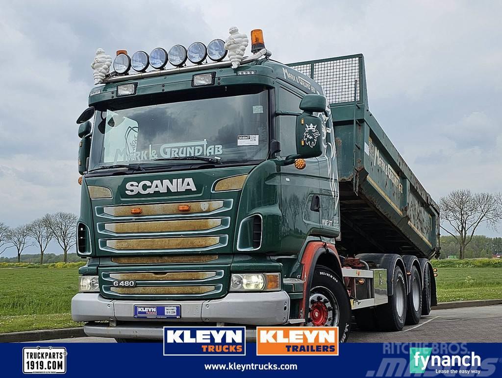 Scania G480 8x4*4 hsa Camion ribaltabili