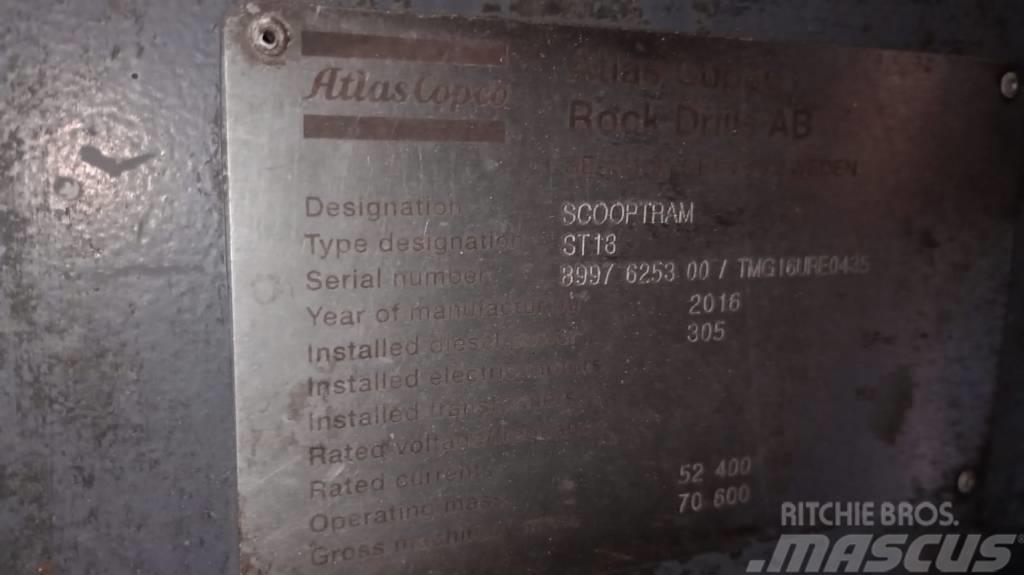 Atlas Copco Scooptram ST18 Caricatrici per miniera sotterranea