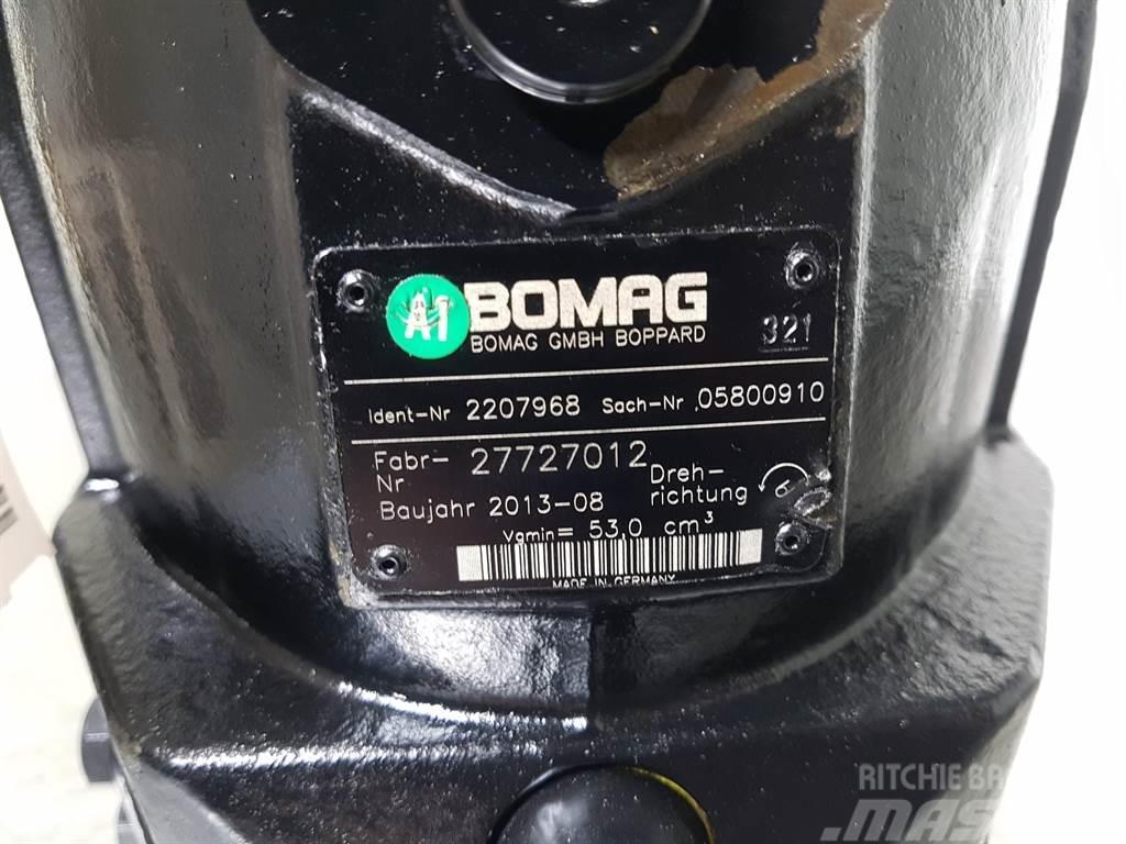 Bomag 05800910-Rexroth A6VM107-R902207968-Drive motor Componenti idrauliche